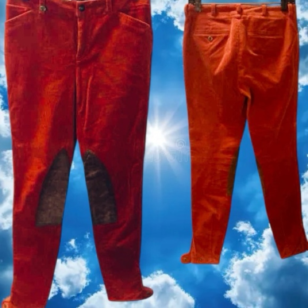 Ralph Lauren Womens Orange Flat Front Jodhpurs & Breeches Riding Pants
SZ4 30/29 - Picture 7 of 13